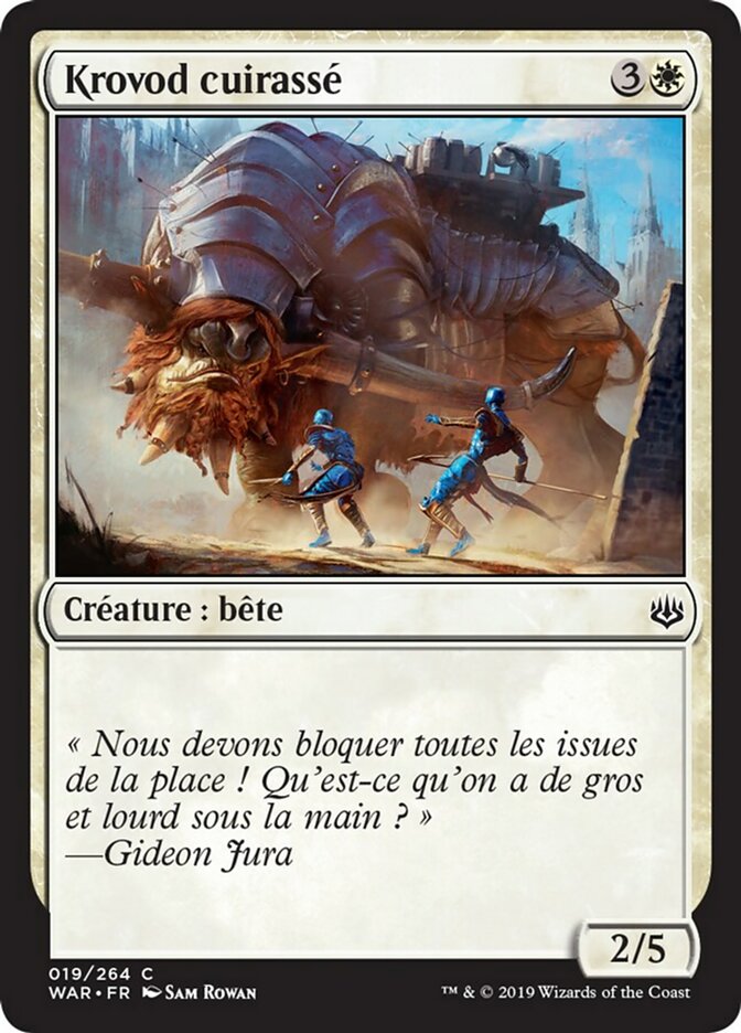 image Krovod cuirassé