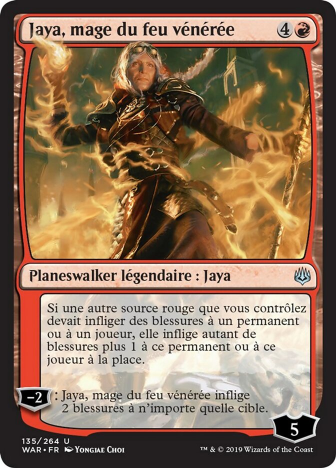 image Jaya, mage du feu vénérée