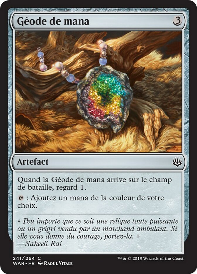 image Géode de mana