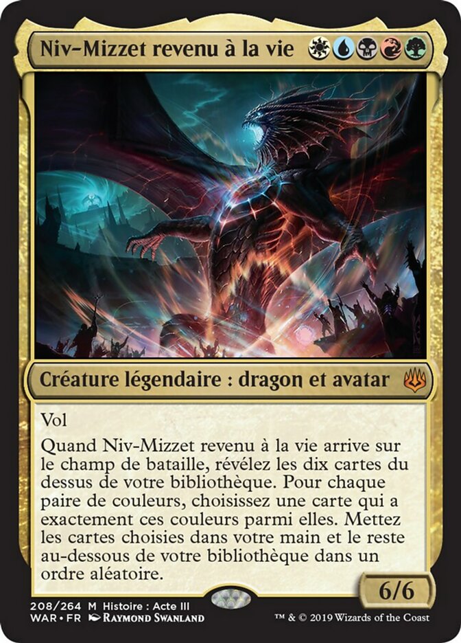 image Niv-Mizzet revenu à la vie