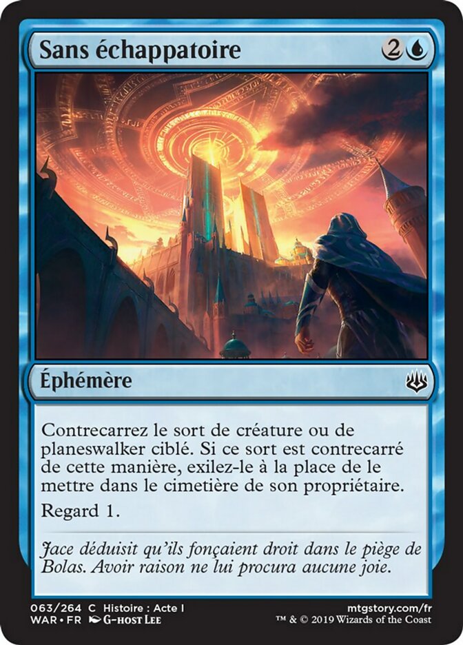 image Sans échappatoire