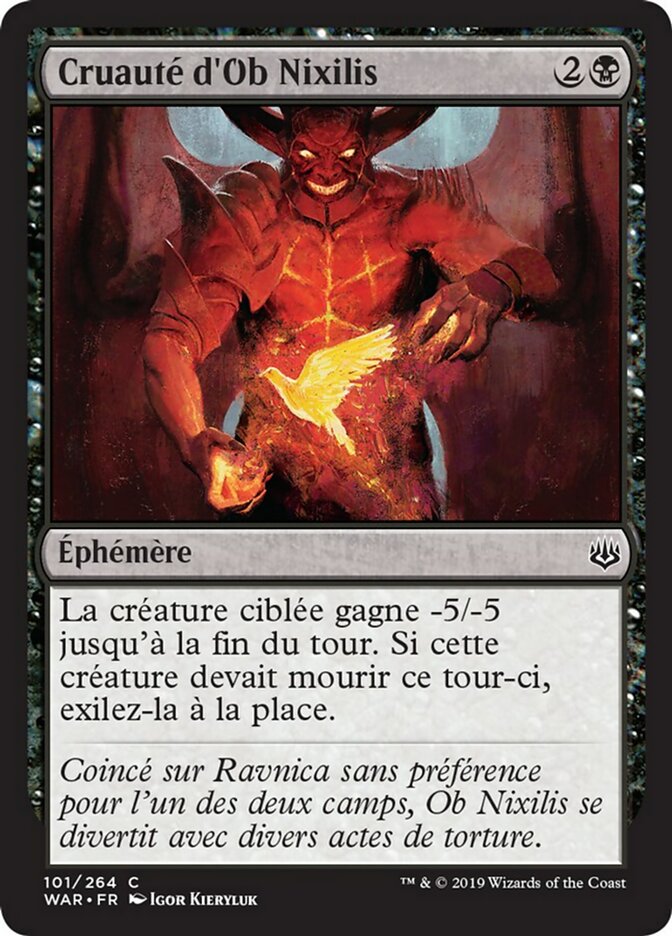 image Cruauté d'Ob Nixilis