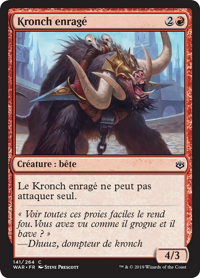 image Kronch enragé