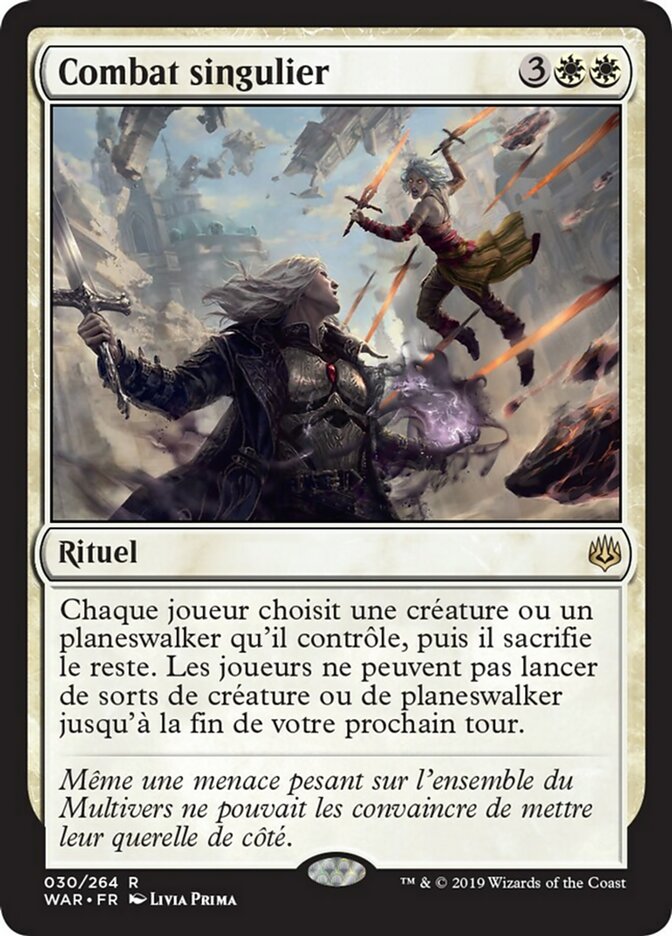 image Combat singulier
