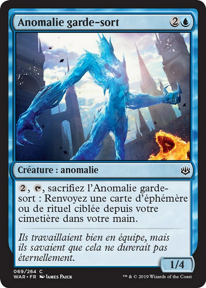 image Anomalie garde-sort