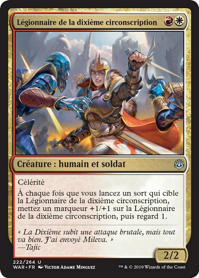 image Légionnaire de la dixième circonscription