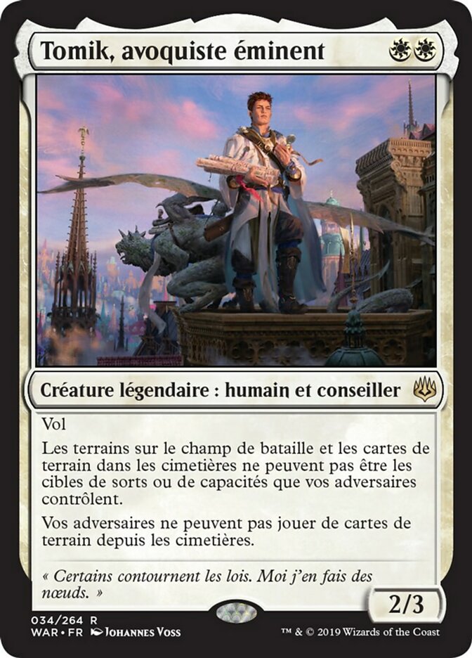 image Tomik, avoquiste éminent