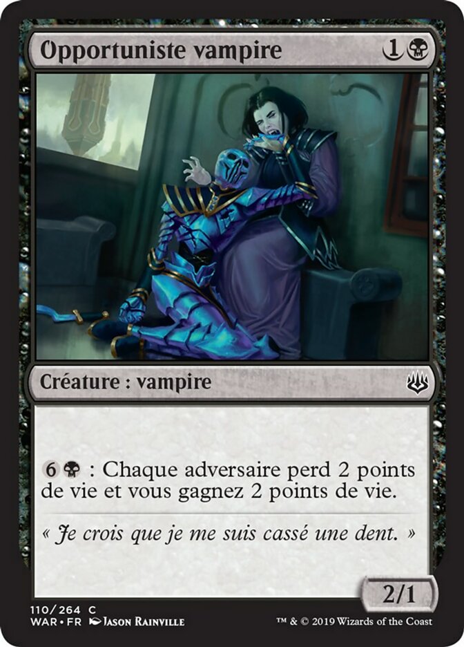 image Opportuniste vampire