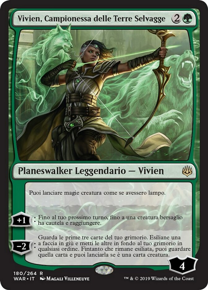 Vivien, Campionessa delle Terre Selvagge