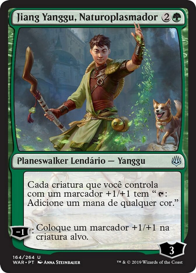 Jiang Yanggu, Naturoplasmador