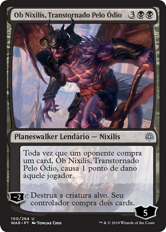 Ob Nixilis, Transtornado Pelo Ódio