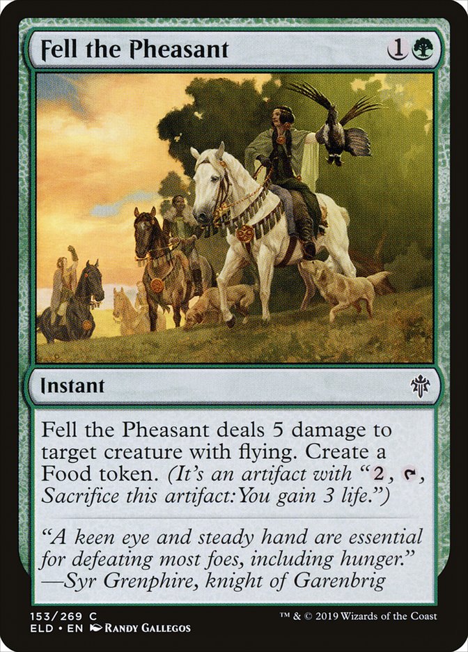 image Fell the Pheasant