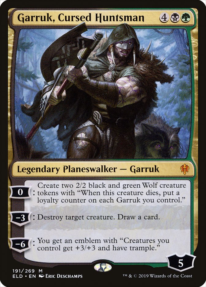 image Garruk, Cursed Huntsman