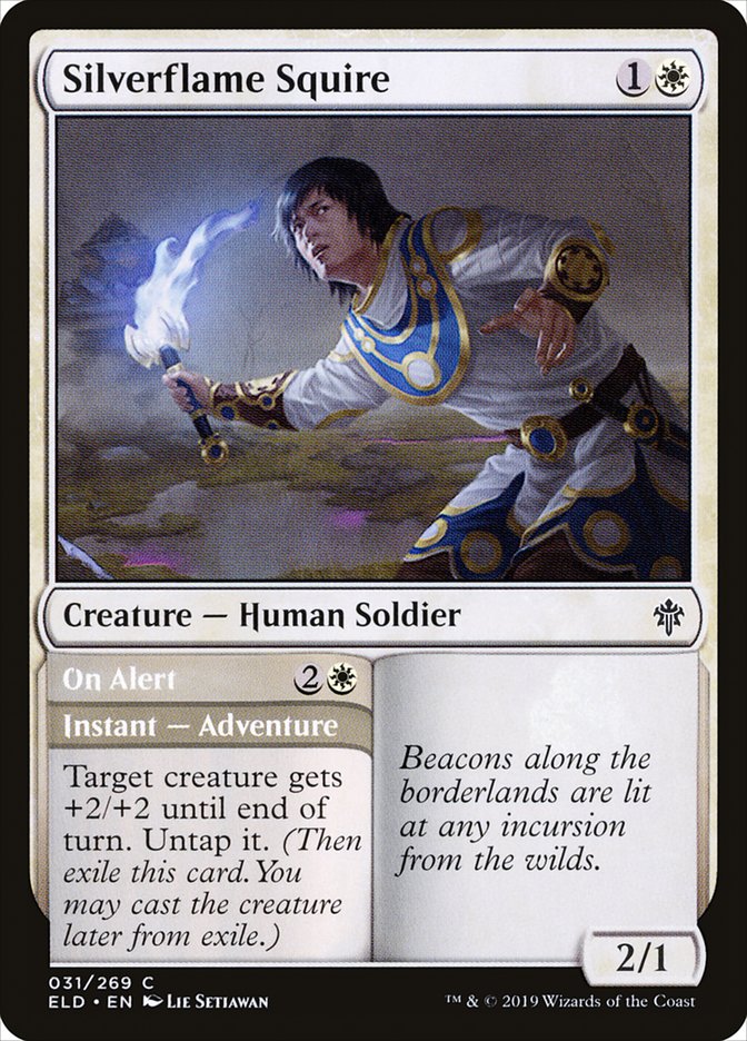 image Silverflame Squire // On Alert