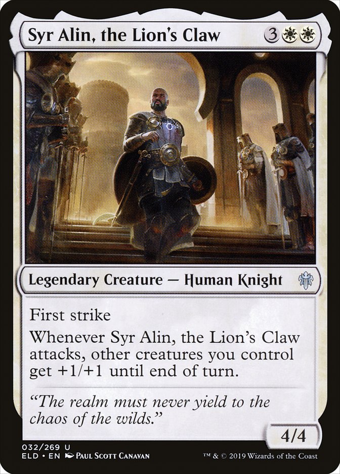 image Syr Alin, the Lion's Claw