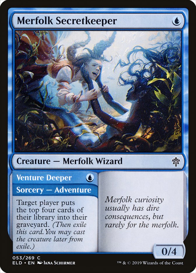 image Merfolk Secretkeeper // Venture Deeper