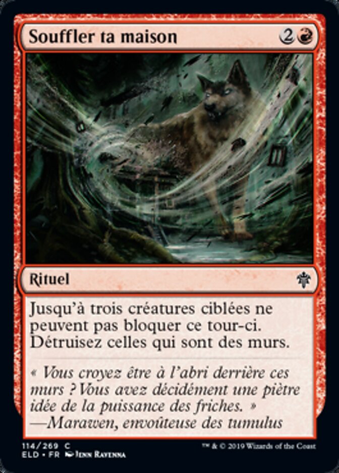 image Souffler ta maison