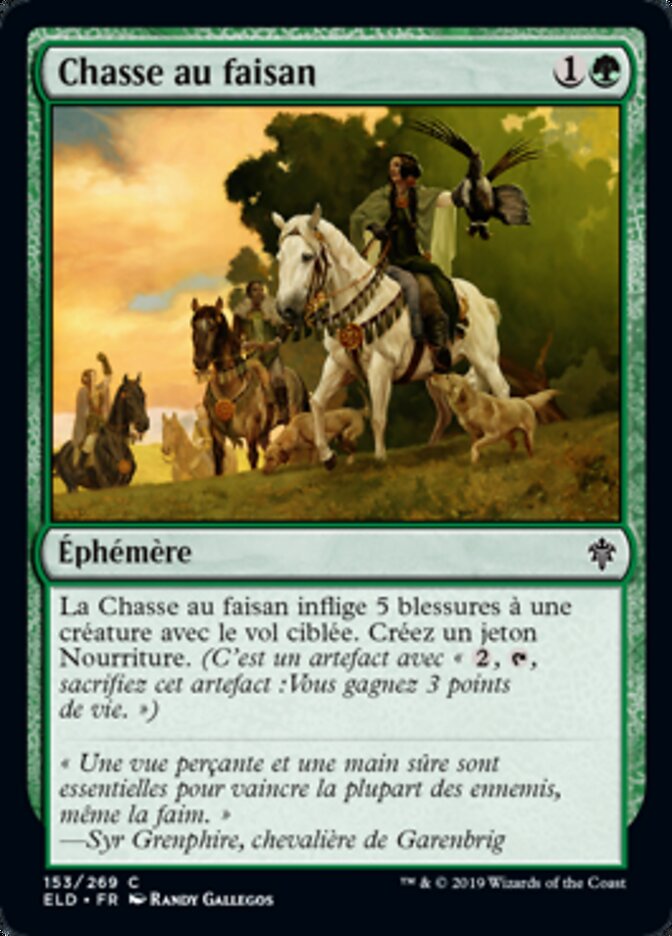 image Chasse au faisan