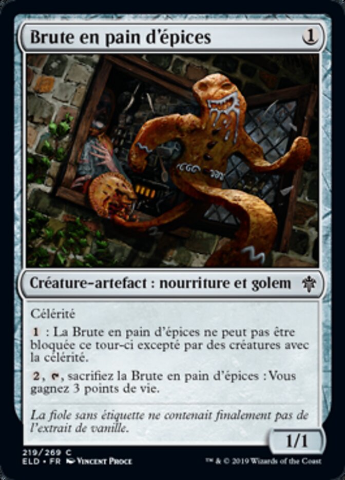 image Brute en pain d'épices
