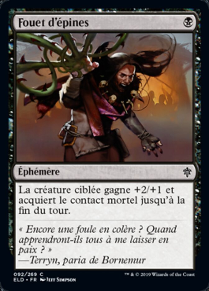 image Fouet d'épines