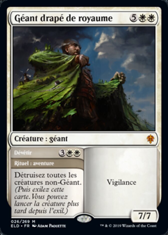 image Realm-Cloaked Giant // Cast Off