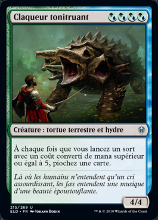 image Claqueur tonitruant