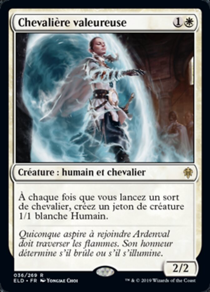 image Chevalière valeureuse