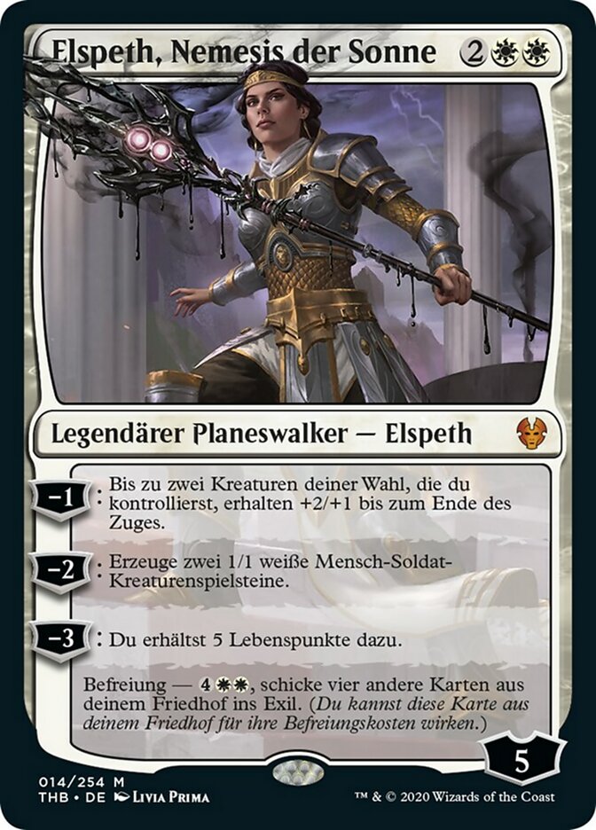 Elspeth, Nemesis der Sonne
