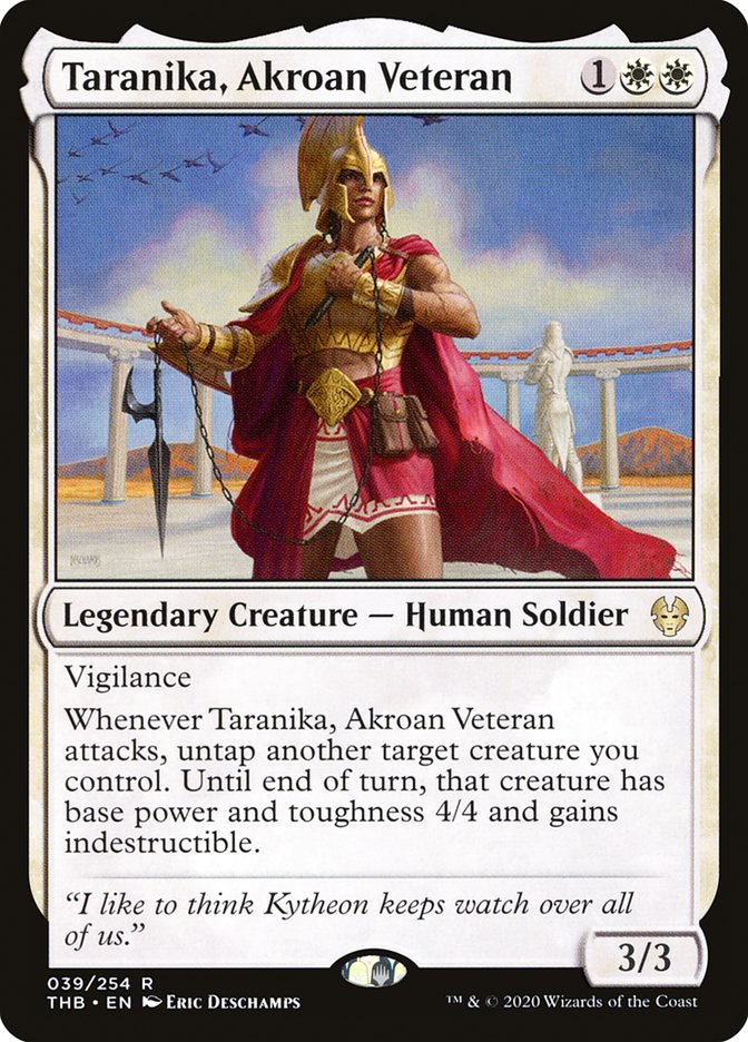 image Taranika, Akroan Veteran