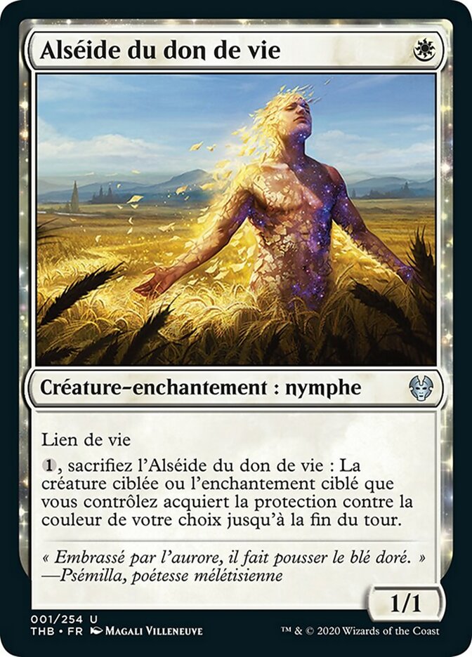 image Alséide du don de vie