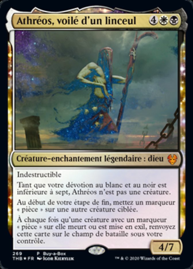 image Athréos, voilé d'un linceul