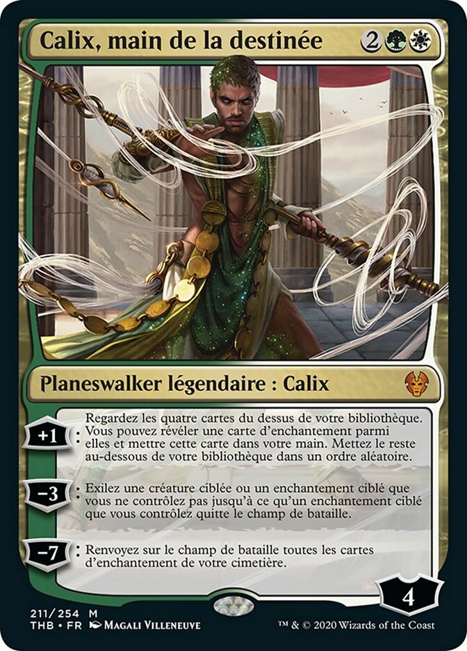 image Calix, main de la destinée