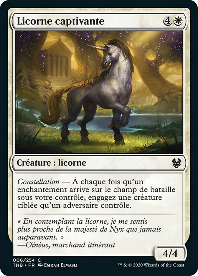 image Licorne captivante