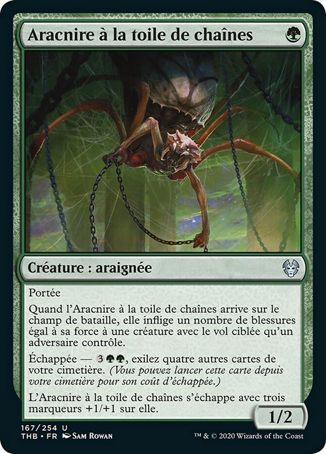 image Aracnire à la toile de chaînes