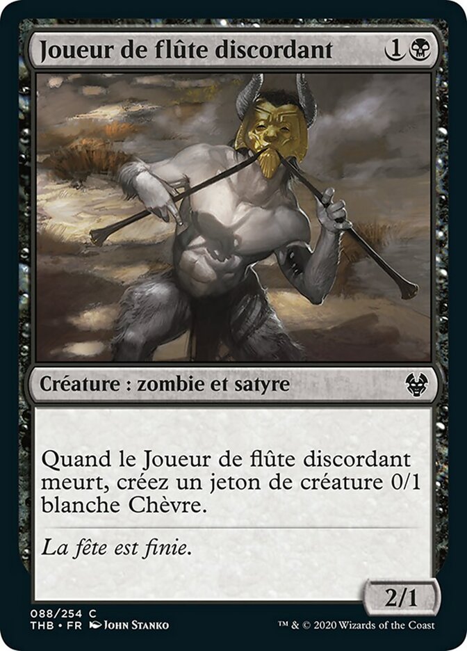 image Joueur de flûte discordant