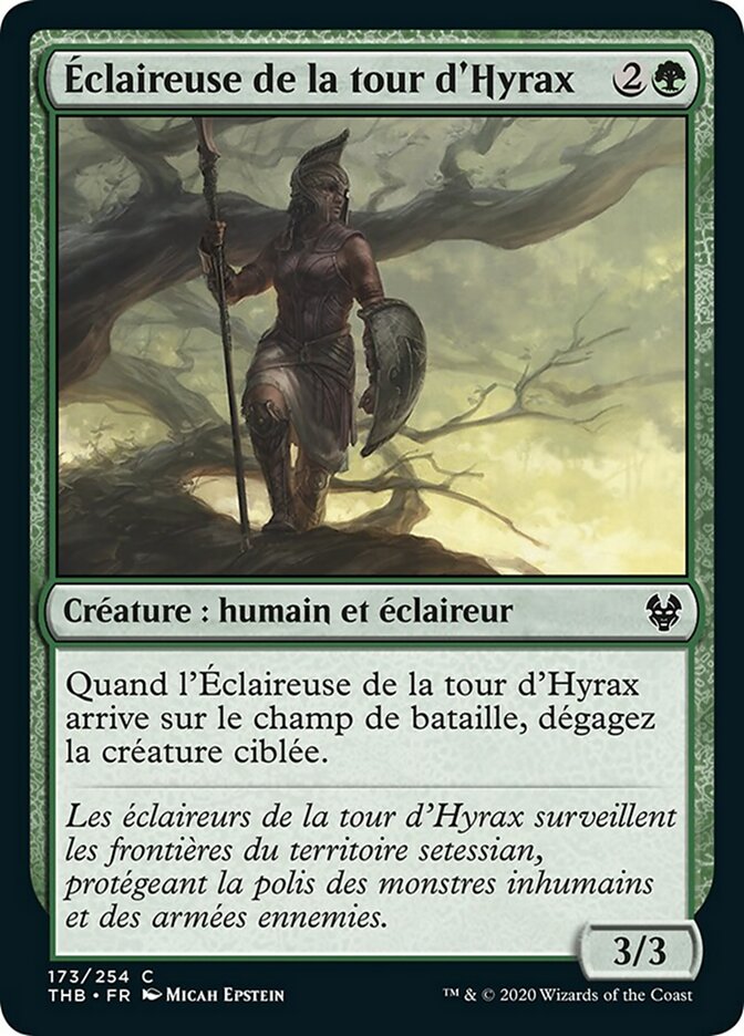 image Éclaireuse de la tour d'Hyrax