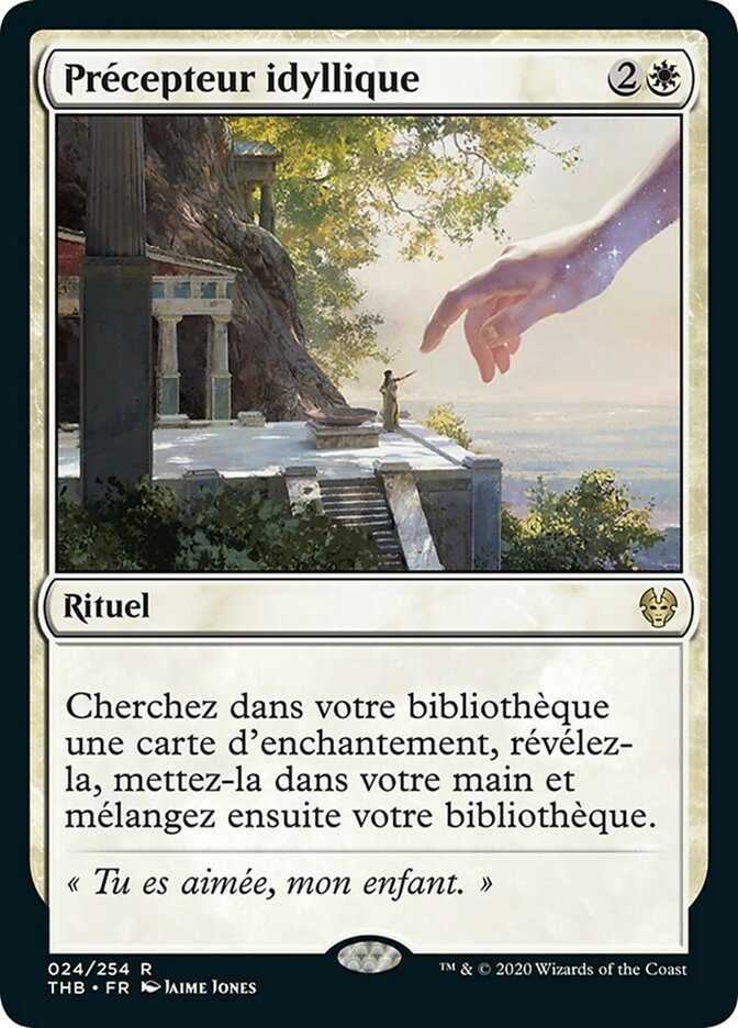 image Précepteur idyllique