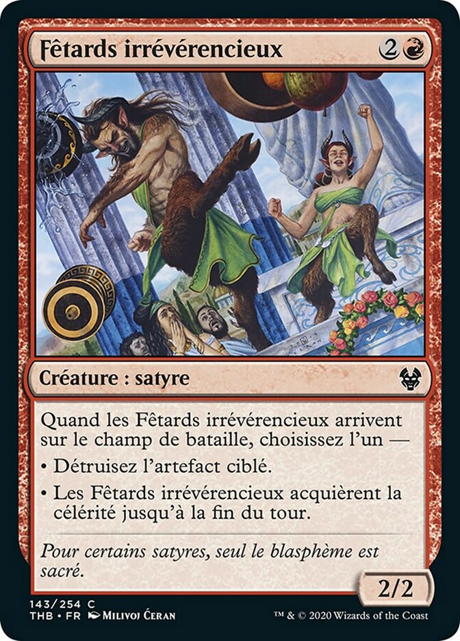 image Fêtards irrévérencieux