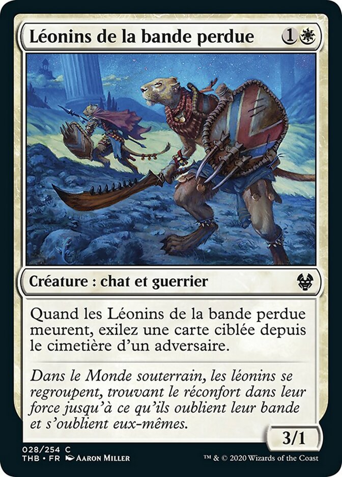 image Léonins de la bande perdue