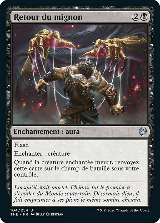 image Retour du mignon