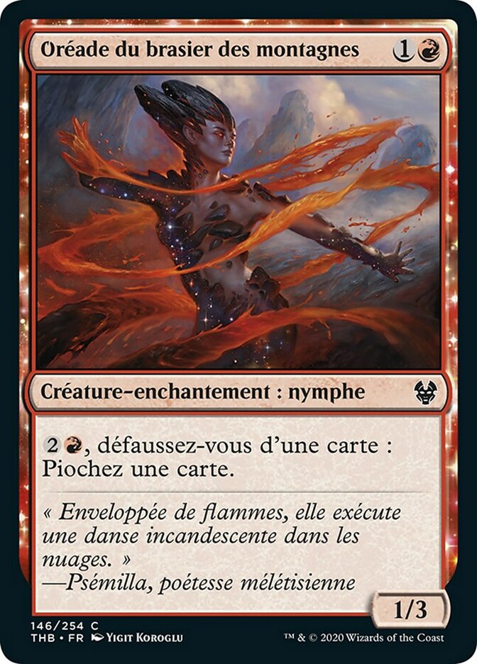 image Oréade du brasier des montagnes