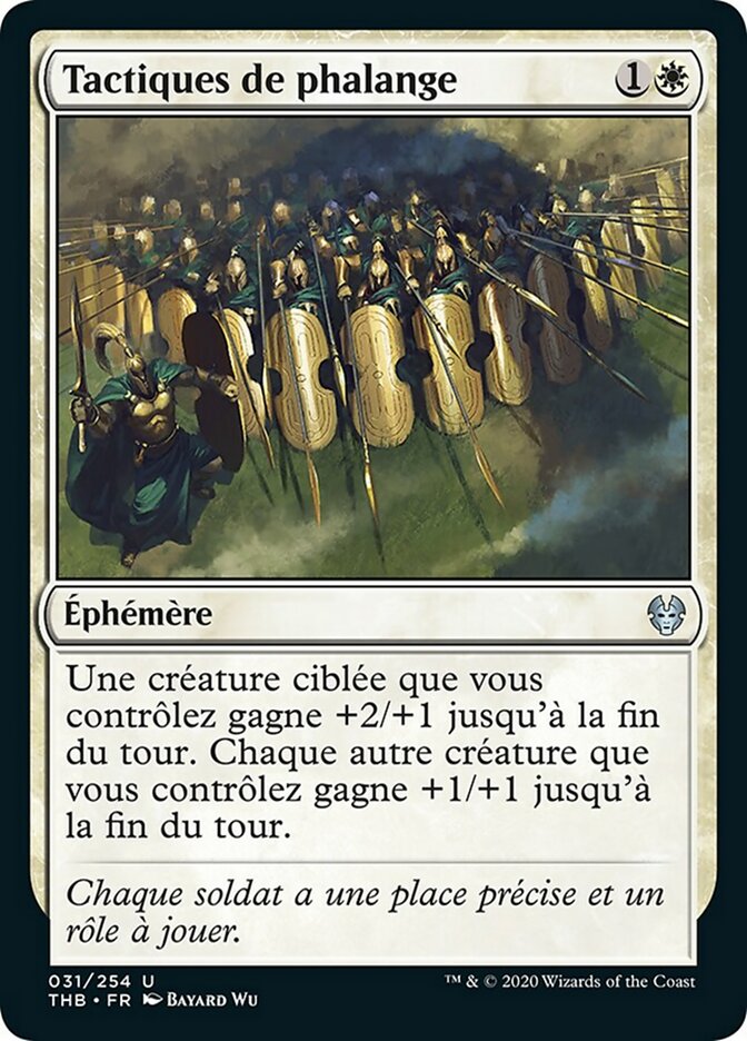 image Tactiques de phalange