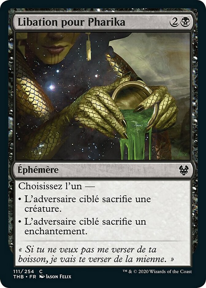 image Libation pour Pharika