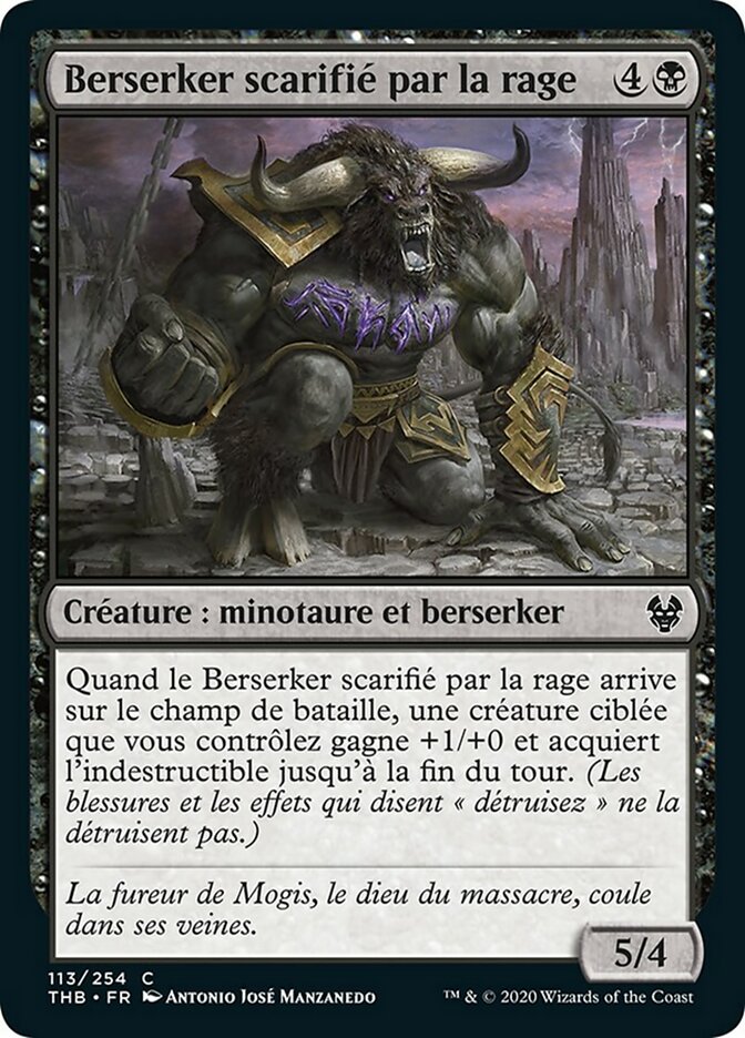 image Berserker scarifié par la rage