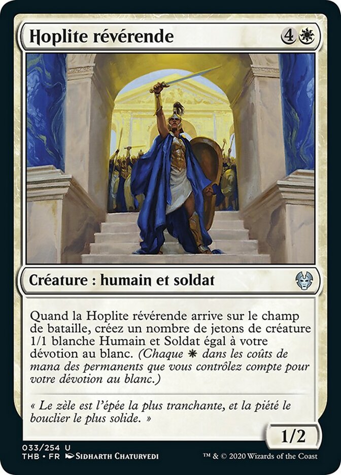 image Hoplite révérende