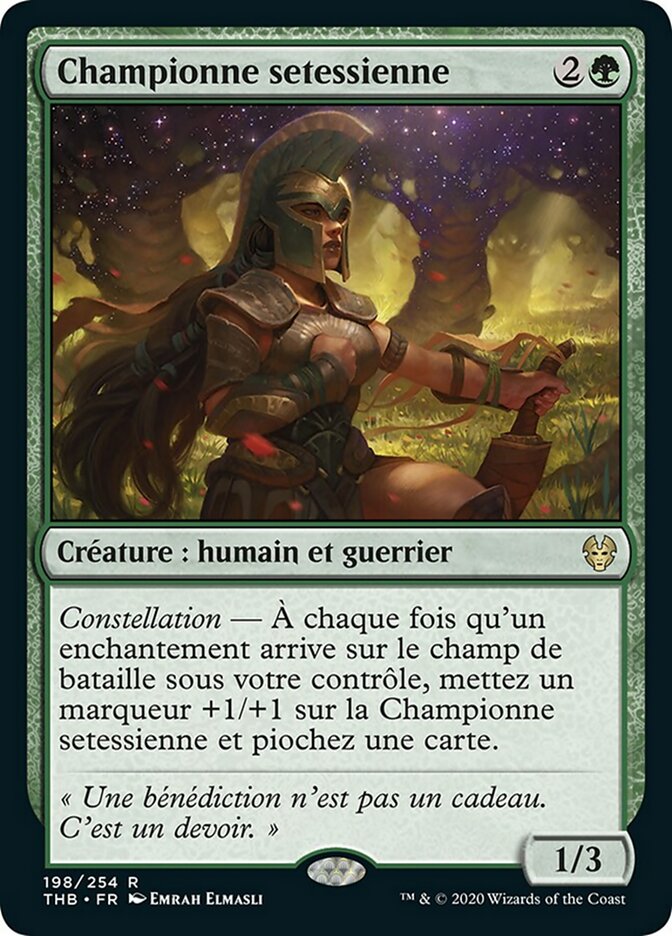 image Championne setessienne