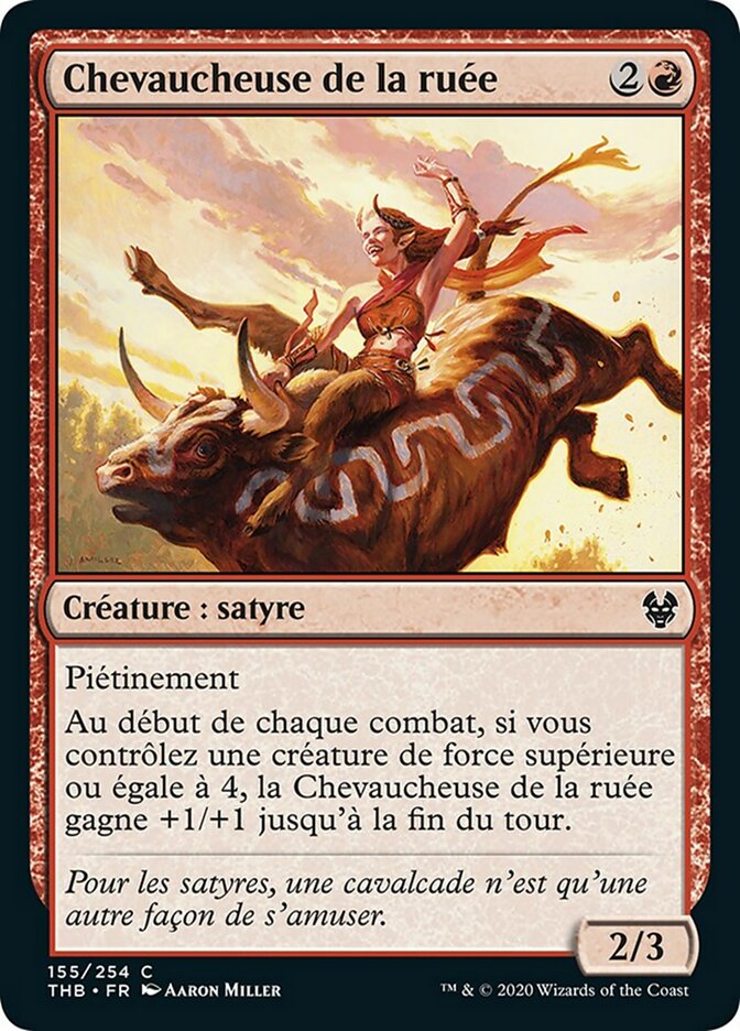 image Chevaucheuse de la ruée