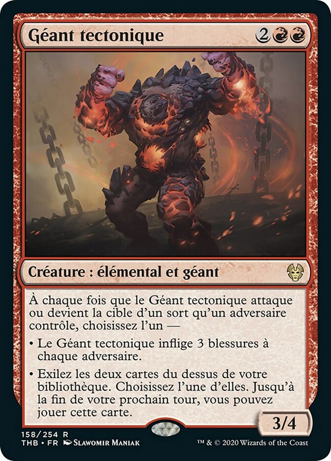 image Géant tectonique