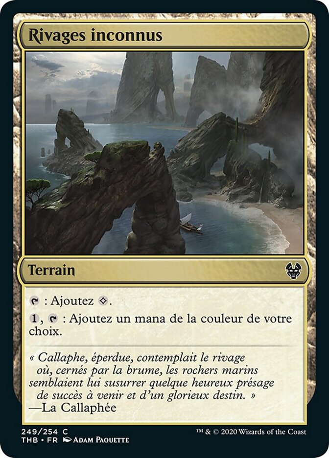 image Rivages inconnus