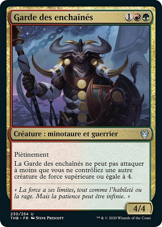 image Garde des enchaînés